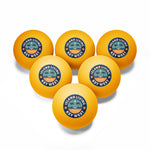 Island Living Ping Pong Balls, 6 pcs