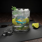 Island Wave Bar Glass