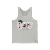 Paradise Unisex Jersey Tank