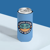 Island Living Slim Can Cooler