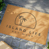 Island Life Coconut Fiber Doormat