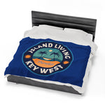 Island Living Velveteen Plush Blanket