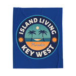 Island Living Velveteen Plush Blanket