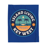 Island Living Velveteen Plush Blanket