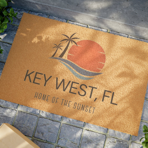 Sunset Coconut Fiber Doormat