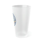 Island Living 16oz Frosted Pint Glass