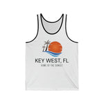 Sunset Unisex Jersey Tank