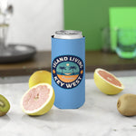 Island Living Slim Can Cooler