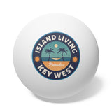 Island Living Ping Pong Balls, 6 pcs