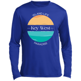 Ocean Blue Men’s Long Sleeve Performance Tee