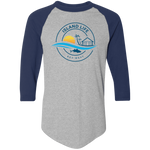 Island Wave Unisex Baseball Tee