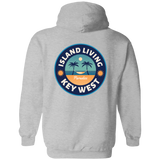 Island Living Zip Up Hoodie