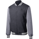 Island Life Fleece Letterman Jacket