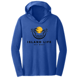 Beachy Triblend T-Shirt Hoodie