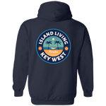 Island Living Zip Up Hoodie