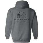 Island Life Zip Up Hoodie