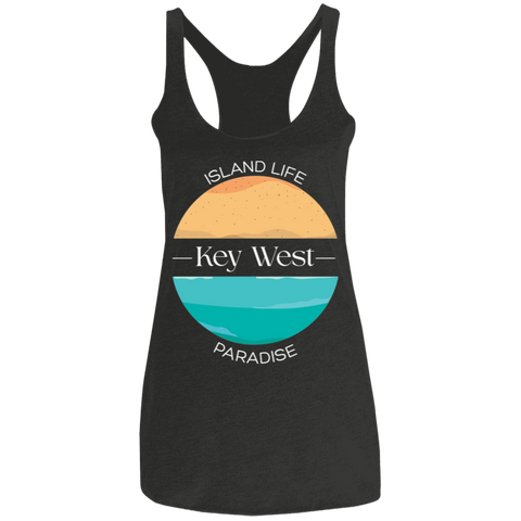 Beach Wave Racerback Tank - Ladies'