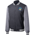 Island Living Fleece Letterman Jacket