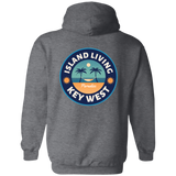 Island Living Zip Up Hoodie