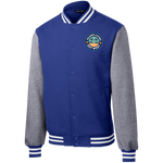 Island Living Fleece Letterman Jacket