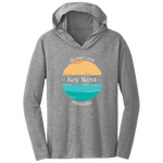 Ocean Blue Triblend T-Shirt Hoodie