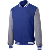 Island Life Fleece Letterman Jacket