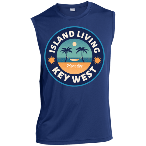 Island Living Men’s Sleeveless Performance Tee