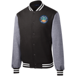 Island Living Fleece Letterman Jacket