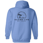 Island Life Zip Up Hoodie