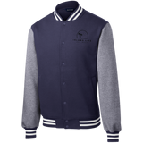 Island Life Fleece Letterman Jacket