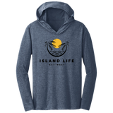 Beachy Triblend T-Shirt Hoodie