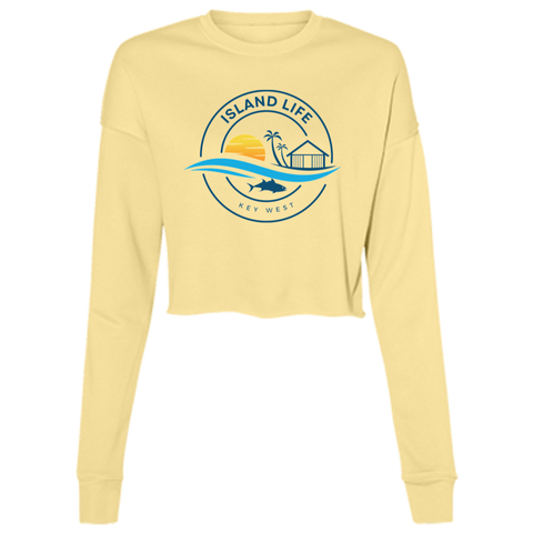 Island Wave Ladies' Cropped Fleece