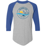 Island Wave Unisex Baseball Tee