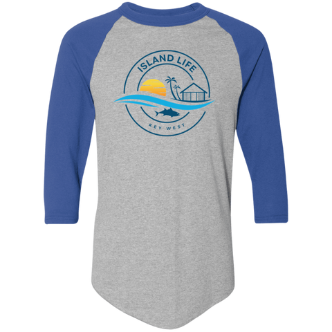 Island Wave Unisex Baseball Tee