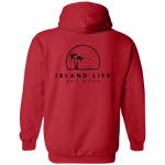 Island Life Zip Up Hoodie