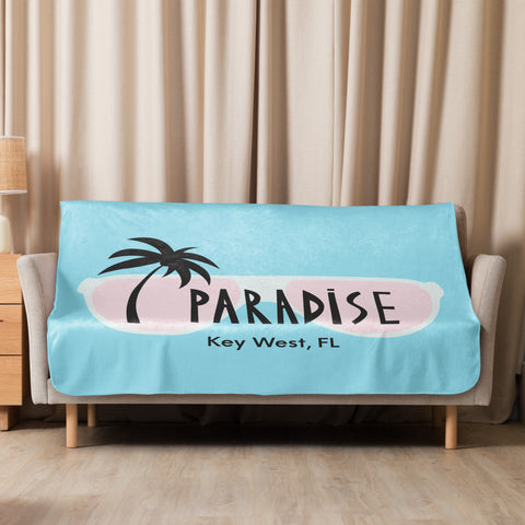 Paradise Sherpa blanket