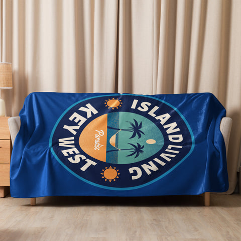 Island Living Sherpa blanket